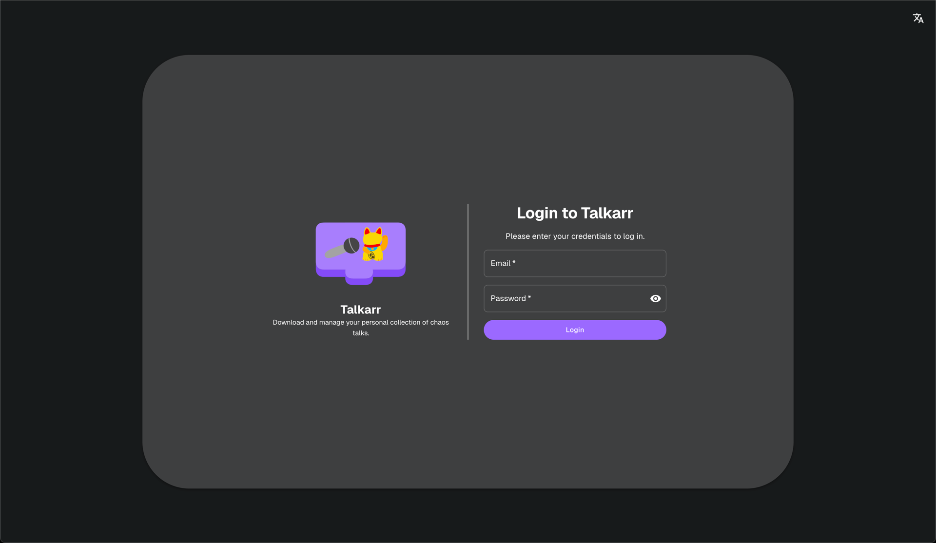 Account-based login